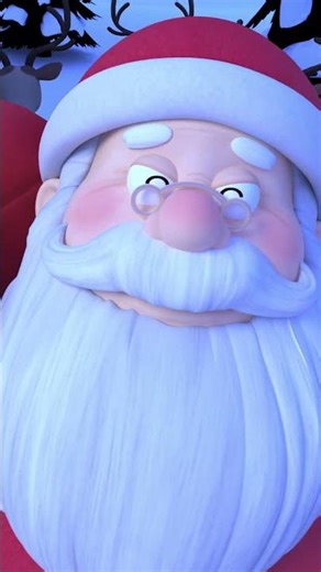 Santa Up the Chimney! 🎅 | Christmas Song for Kids | Pororo Kids Holiday Songs #Shorts