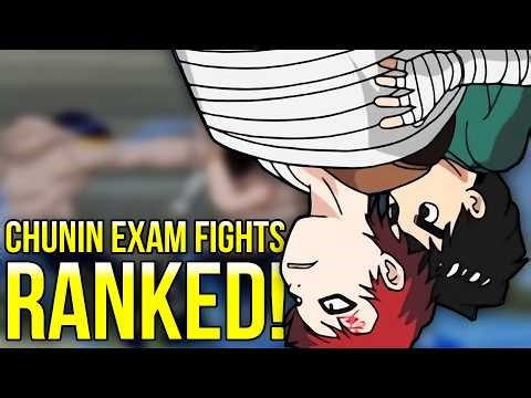 ALL Chunin Exam 1v1's RANKED and EXPLAINED!