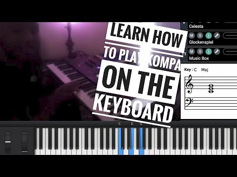 How to play Kompa on the Keyboard [Learn kompa piano]
