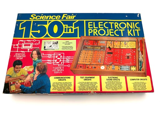 Vintage Science Fair 150-in-1 Electronic Project Kit Radio Shack Tandy 28-248 - Etsy