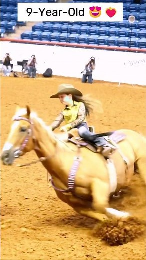 9-Year Old Barrel Racer! 😱🔥💯
