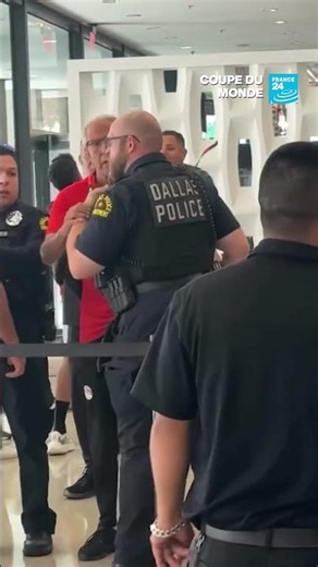 Mondial 2026 : altercation entre la police et la délégation égyptienne à Dallas • FRANCE 24