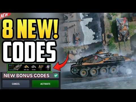 WORLD OF TANKS BLITZ CODES 2026 💘 - WOT BONUS CODE 2026