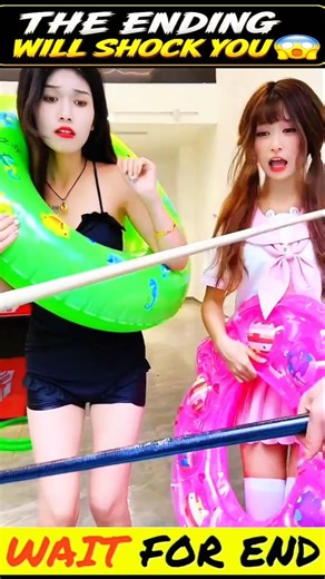 Don't Click This video❌ Girls' Genius Pool Trick!😱#facts #amazingfacts #shorts #shortfeed #trending
