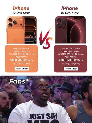 iPhone 18 Pro Max vs iPhone 17 Pro Max — Worth the Upgrade? 🔥