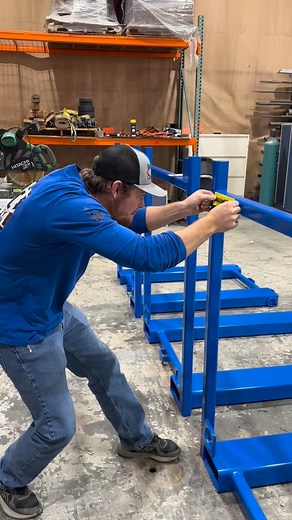 Making some Form Master finishing touches! #concretetools #symonsforms | Roundy Manufacturing LLC