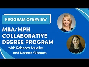 UB MBA/MPH Collaborative Degree Program Overview (2024-2025)