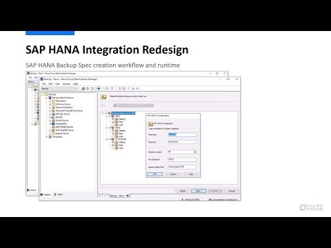 Data Protector SAP HANA and PostgreSQL Enhancements