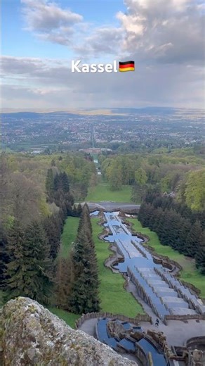 Beautiful View from Hercules Hill to Kassel City 🇩🇪 | Bergpark Wilhelmshöhe Walking Tour 4K