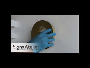 Backlit Sign Installation - SignsAtelier
