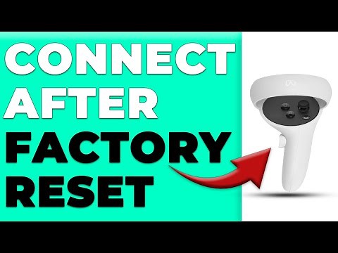 How To Connect Oculus Controller After Factory Reset (Pair Oculus Controller After Factory Reset)