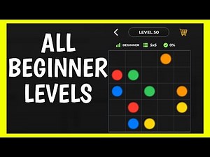 Roblox CONNECT THE DOTS All BEGINNER Levels [ 1 - 50 ]