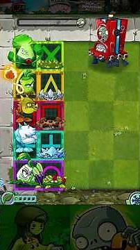 PvZ2 Reflourished - 5 Combos Power-Up vs Robo Present #Shorts #pvz #pvz2 #pvz2gameplay