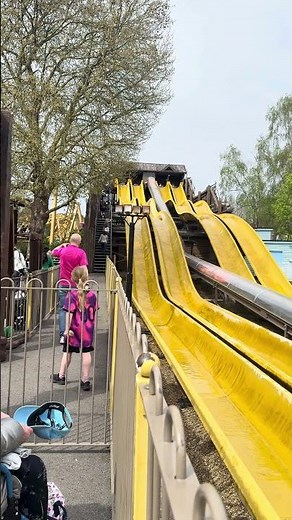 Tallest water slide at Peppa Pig’s world
