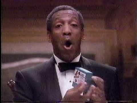 1990 Bill Cosby for Jello fun shapes Family Channel TV commercial