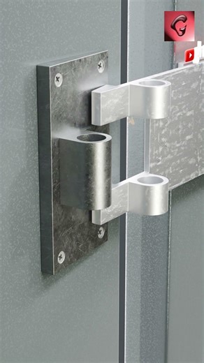 #gheocom Simple Yet Strong DIY Gate Latch #shorts