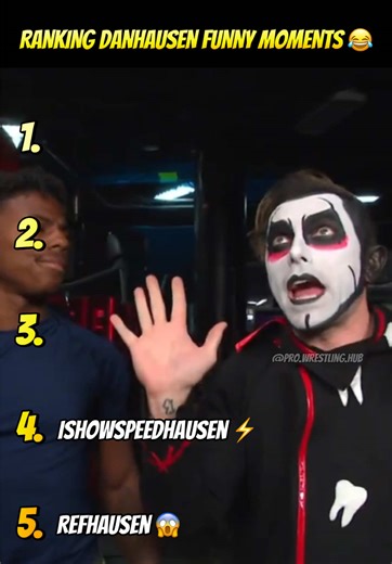 Ranking Danhausen Funny Momente 😂 What was your favorite? 👇 #danhausen #wwe #wwetiktok #fyp #fypシ