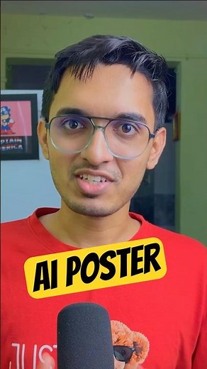 Gemini 3 + Nano Banana: Text to Poster 🍌 #ai #gemini #nanobananapro #techshorts