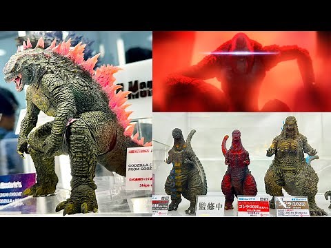 【ゴジラxコング】S.H.MonsterArtsエヴォゴジ、スカーキングなど…フィギュア展開が凄い【ゴジラ-1.0】ゴジラ・フェス大阪 新たなる帝国 ゴジラエヴォルヴ シーモ シン・ゴジラ
