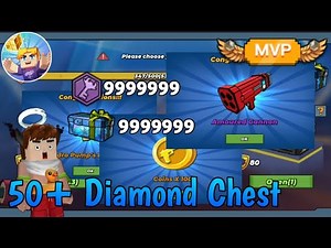 Open 50+ Diamond Chest In Build And Shoot ( Build And Shoot ) - [ Blockman GO - Adventures ] Koto BG