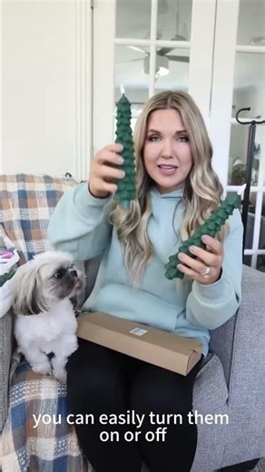 AxiaTool - LED Flameless Christmas Tree Candles with Remote