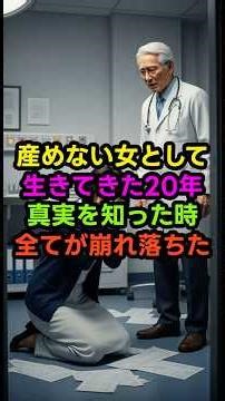 20年間「不妊は私のせい」と信じていた私に医師が告げた真実…元夫の残酷な嘘