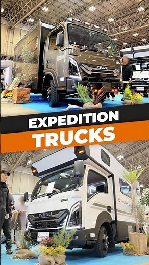 2x OVERLANDER truck ISUZU Be-Cam & Travio 4WD by NTB | BEFORWARD.JP Japanese Camper Car Series.