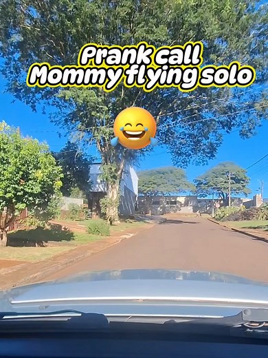 Prank call - Mommy flying solo #prank_call #pranks #prankcall #funny