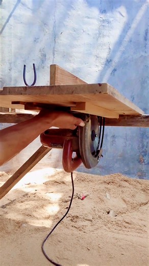 Remove the circular saw from the assembly table. #woodworking #ideas #woodcraft #diy | Kang Wik Wik
