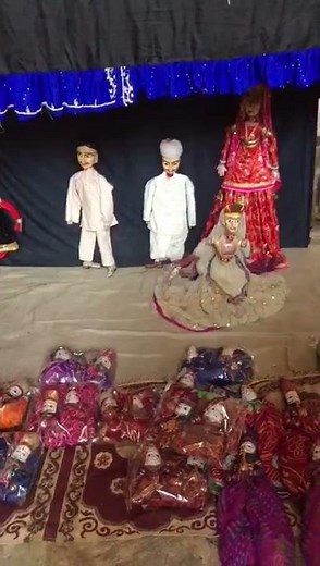 String Puppet Performance - Jaipur India