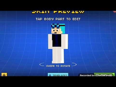 How to make a DanTDM skin|PixelGun3d