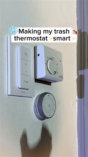 Loris | Smart Home 🏡 on Instagram: "Installation details and context ⬇️⁠ ⁠ Many old thermostats like mine work without power/batteries. They are analog thermostats that turn on or off the heater based on a metal strip inside, therefore temperature « readings » are often inaccurate and more energy is being consumed.⁠ ⁠ Most of the smart thermostats online need mains power to operate, and the ones that don’t offer battery based alternatives that often rely on Wi-Fi. Wi-Fi being a very hungry tech