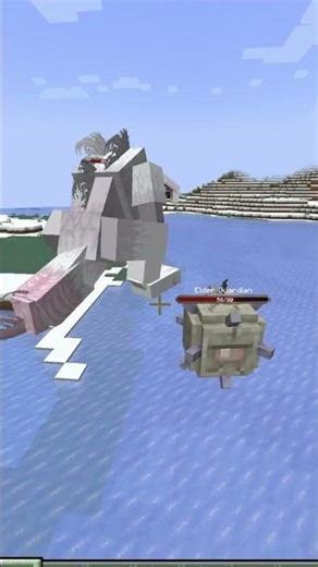Titan Rabbit vs Elder Guardian (Minecraft Mob Battle)