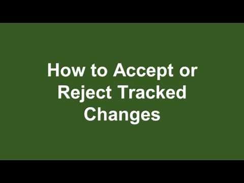 Microsoft Word 2016 Tutorial 19 How to Track Changes