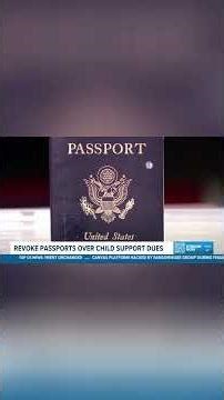 U.S. to revoke passports of parents with child support debt