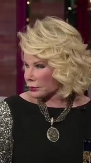 Joan Rivers on David Letterman's Show