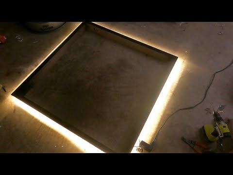 How to add backlighting to artwork