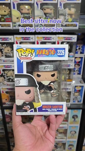 Sarutobi Funko Pop! Best Sitter 👌 . . jk lol #naruto #sarutobi #hokage #funko #funkocollector