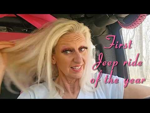 Jeep ride with Trina