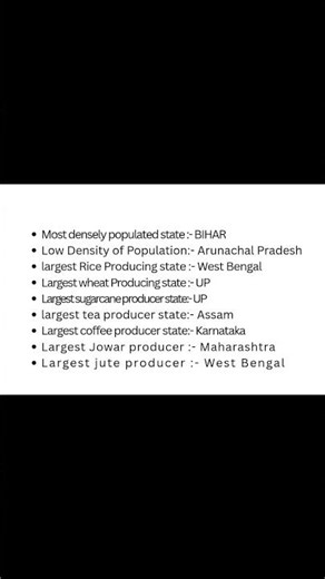 The most important locations for the Class 12 Geography map