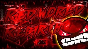 Geometry Dash Red World Rebirth DEMON Published by Riot (On Stream)