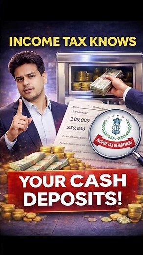 Income Tax Tracks Your Bank Deposits! | Cash & FD Transactions Explained
