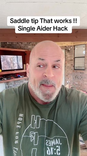 This Saddle Stick Aider Trick I thought of really makes things easier and more comfortable. Thoughts | Dean Harvey