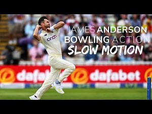 James Anderson Bowling Action Slow-Motion
