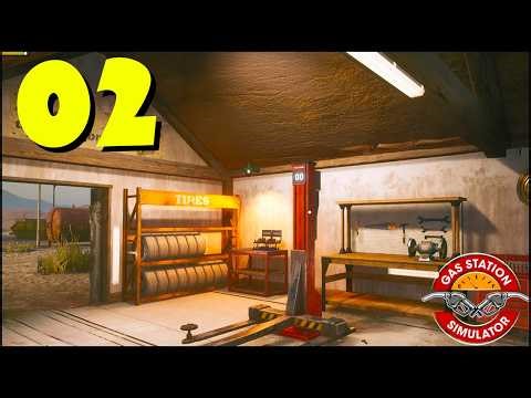 Gas Station Simulator | Part 2 | We Opened the Workshop… AND Took a BAD Loan😭