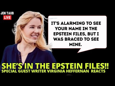 Jen Taub LIVE - Virginia Heffernan!