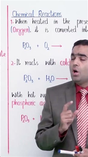 Chemistry-Chapter 04- Phosphorus Trioxide