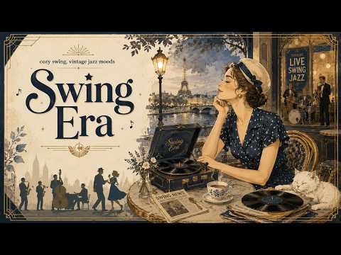 Best Swing Songs of All Time 🎺 Vintage 1940s Swing Music Instrumental BGM