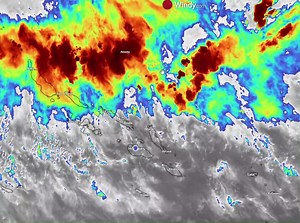 Brief Update 24/11/25 Latest weather satellite imagery this evening shows heavy rain showers and strong wind conditions over the Ontong Java Atolls in the Malaita Outer Islands while Cloudy conditions are observed over Choiseul, Isabel, Malaita, and other parts of the country. The active area of clouds and wind expect to remain over northern parts of the country in the next few days and will continue to affect Malaita outer Island group. Weather remain unstable over our region however No warning