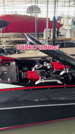 Experience the Power of Mercury Racing 1200SCI in the Donzi 38ZRC